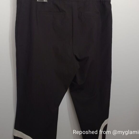 ALFANI ponte cotton blend skinny leg ankle pants - Picture 10 of 15